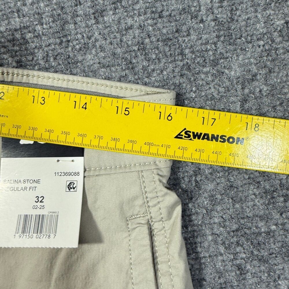 Lee Cargo Shorts Mens 32 Beige Khaki Active Stretch Motion Flex - Picture 4 of 10